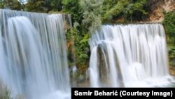 Vodopad rijeke Plive u Jajcu