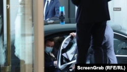 Aljbin Kurti, premijer Kosova, stiže na sastanak u sedište EU u Briselu 28. aprila 2021. godine, kada je nagoveštena mogućnost njegovog prvog susreta sa predsednikom Srbije Aleksandarom Vučićem. 