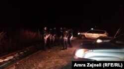 Policia e Kosovës në pikën kufitare Jarinë, 14 janar 2017