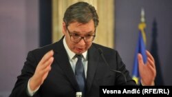 Predsednik Srbije Aleksandar Vučić 
