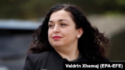 Presidentja e Kosovës, Vjosa Osmani. 