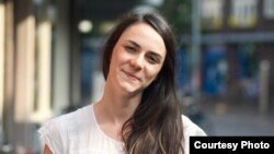 Андреа Угриноска, член на Управниот одбор на Националниот младински совет на Македонија