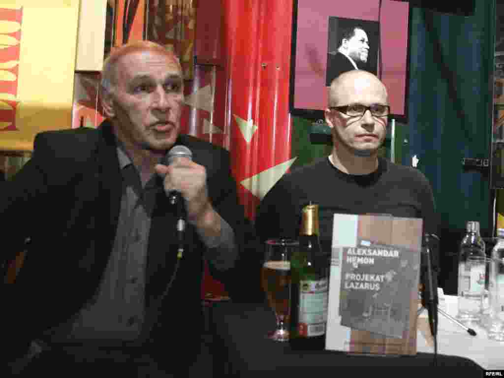 Hrvatska - Knjiga - Aleksandar Hemon, američki i bosanskohercegovački pisac , boravio je u regionu gdje je predstavio svoj novi roman ¨Projekat Lazarus¨ . Foto:zoomzg, RFE/RL