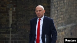 Ministar odbrane Ujedinjenog Kraljevstva John Healey, London, septembar 2024.