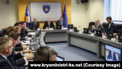 Mbledhja e Qeverisë së Kosovës, foto nga arkivi. 