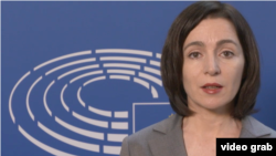 Лидер PAS Майя Санду, Страсбург 