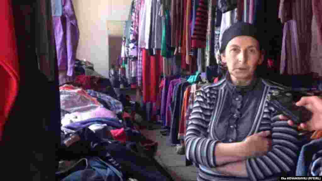 მეორადი ტანსაცმლის მაღაზიის მეპატრონე ნათელა