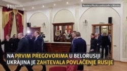 Prva runda pregovora Ukrajine i Rusije: 'Postoji sporazum'