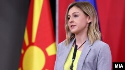 Министерката за финансии, Нина Ангеловска