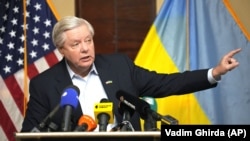 Линдси Грэхам, Киев, 18 марта 2024 года