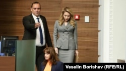 Мария Филипова на заседанието на парламента в сряда, 10 септември 2025 г.