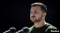 Presidenti i Ukrainës, Volodymyr Zelensky.
