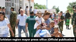 Тысячи людей эвакуированы из города Арысь Туркестанской области в город Шымкент и в близлежащие районы. 24 июня 2019 года.