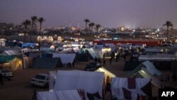 Бегалски камп Рафах на југот на Појасот Газа, 28 февруари 2024 година.