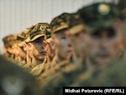 Vojnici na Danu Oružanih snaga BiH - ilustracija