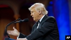 აშშ-ის პრეზიდენტი დონალდ ტრამპი