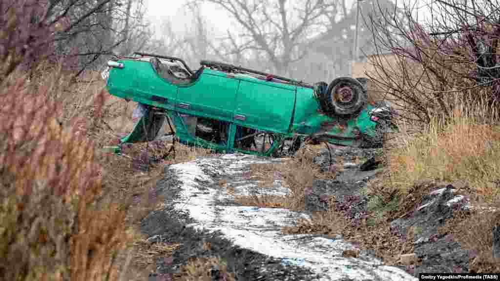 Utcakép Marjinkában 2024. december 4-én