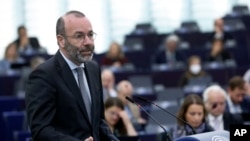 Predsjednik Evropske narodne partije (EPP) Manfred Weber, oktobar 2022.