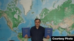 Узбекский журналист Джахонгир Мухаммад.