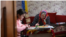 Moldova, Anisoara Curcubet (27) has Down Syndrome and lives with her mother Galina (70) in the village of Pârâta, Dubăsari rayon