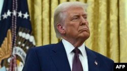 Predsednik SAD Donald Tramp, 13. februar 2025.