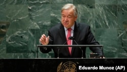 Shefi i Kombeve të Bashkuara, Antonio Guterres. 