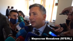 Иво Прокопиев в залата на Специализирания наказателен съд, юни 2020 г.