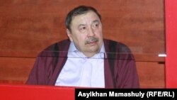 Ержан Утембаев на суде в Каскелене 22 января 2014 года.