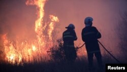 Пожар близо до Костинброд.