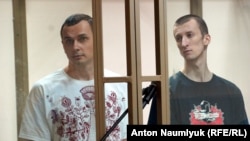 Олег Сенцов (Л) і Олександр Кольченко 