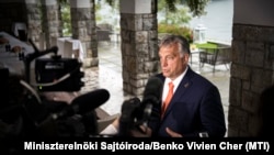 Orbán Viktor a 15. Bledi Stratégiai Fórum nemzetközi konferencián, 2020. augusztus 31-én.
