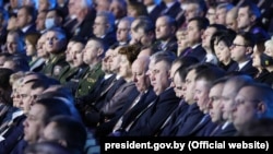 Дэлегаты Ўсебеларускага народнага сходу. Менск, 2021 год