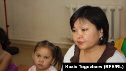 Жанара Балгабаева, координатор мини-центра для детей из малообеспеченных семей в Алатауском районе. Алматы, 14 февраля 2013 года.