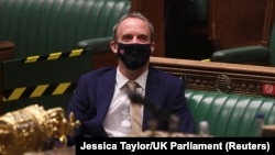 Dominic Raab attends 