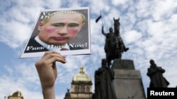 Protesti podrške u Češkoj republici