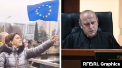 ელენე ცაცუა და მისი ძმა, მოსამართლე მანუჩარ ცაცუა (ფოტოკოლაჟი)