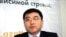 Журналист турецкой международной новостной службы «Ихлас» Калман Косчигит в Алматинском бюро радио Азаттык. Алматы, 12 мая 2010 года.
