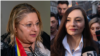 Diana Șoșoacă, președinta partidului SOS România, și Anamaria Gavrilă, președinta POT.