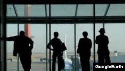 Аэропорт "Манас", Бишкек, Кыргызстан.