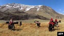 Афганские кыргызы. Архивное фото.