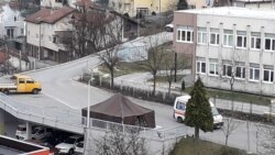 Puste ulice Konjica 23. marta 2020., nakon što je u ovom gradu identifikovan prvi slučaj korona virusa