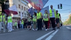 Blokada mostova u Beogradu: 'Želimo promene'