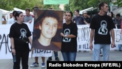 Протест против полициска бруталност.