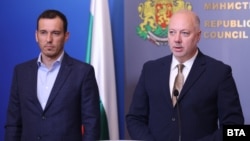 Кметът Васил Терзиев и премиерът Росен Желязков