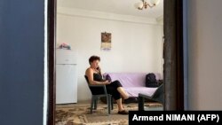 Dragica Gašić u svom stanu u Đakovici, 28. jul 2021.