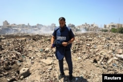 Анас ал-Шариф в Газа, 13 август 2024 г.