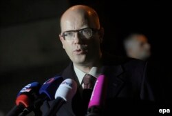 Глава правительства Чехии Богуслав Соботка