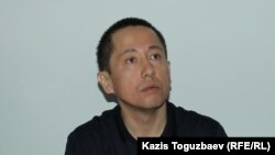 Гражданский активист Асет Абишев на суде по его делу. Алматы, 25 октября 2018 года.