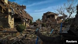 Oštećeni objekti u kijevskoj oblasti nakon ruskog napada, Ukrajina, 23. jun 2024.