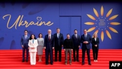 Fotografija lidera koji učestvuju na Samitu za Ukrajinu, 28. februar 2024.